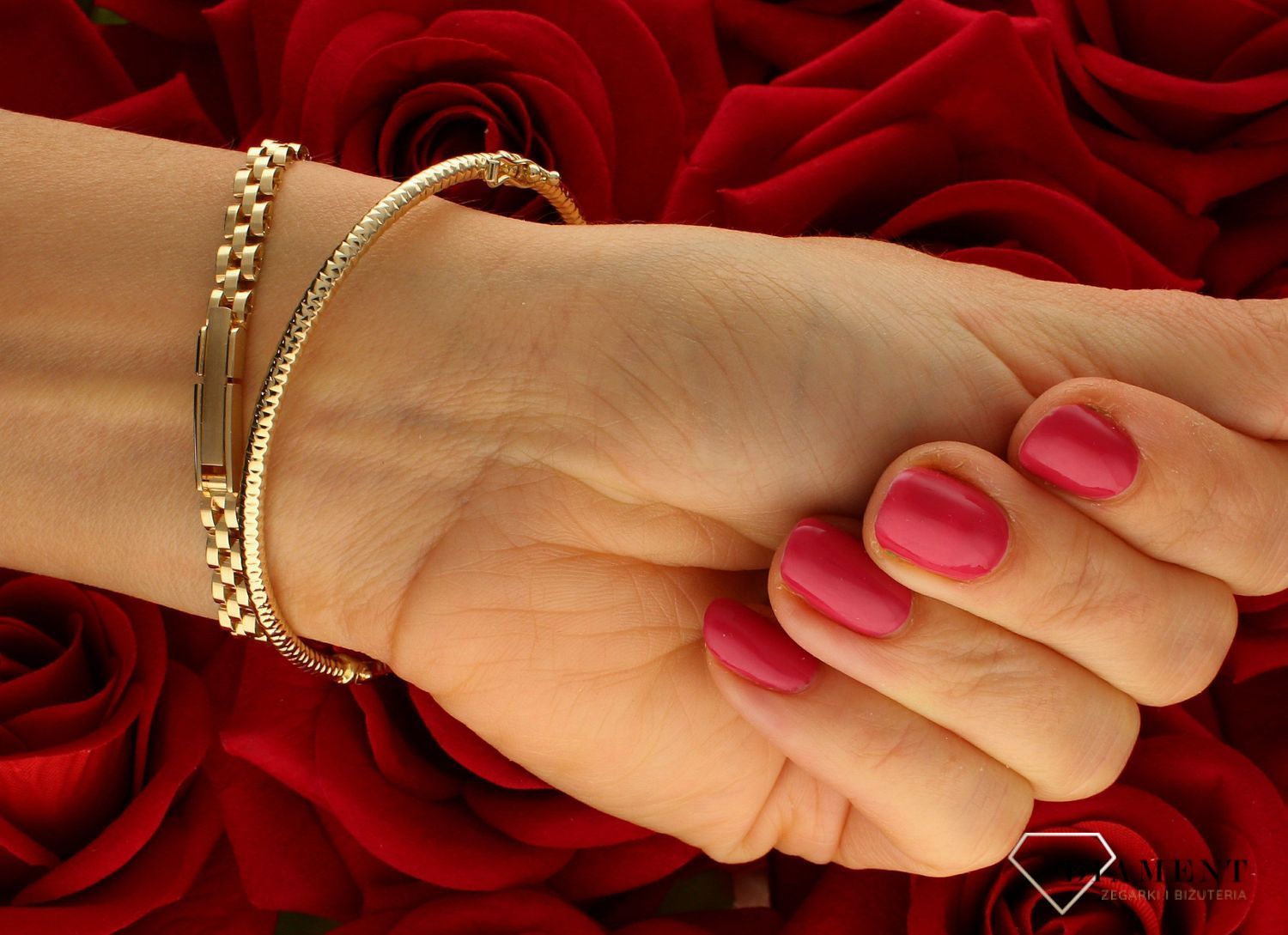 Złoty zegarek Geneve damski 585 biżuteryjna sztywna 17 gram złota ZG 177A. Złoty zegarek damski. Zegarek złoty Geneve damski. Zegarek z zieloną tarczą. Zegarek damski złoty idealny na prezent (4).jpg